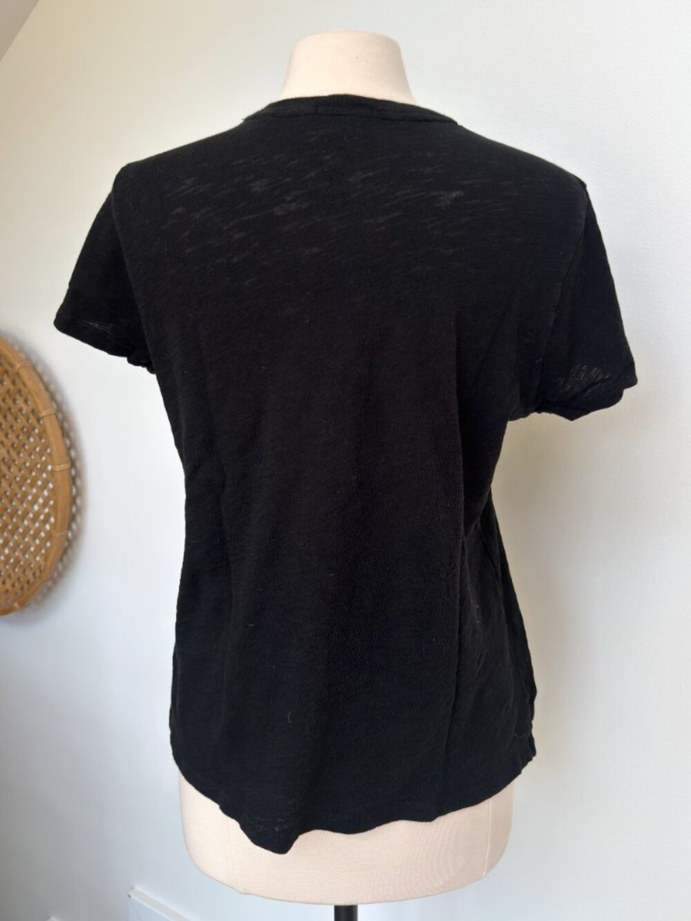 ATM Slub Jersey Schoolboy Crewneck Tee - Picture 3 of 3